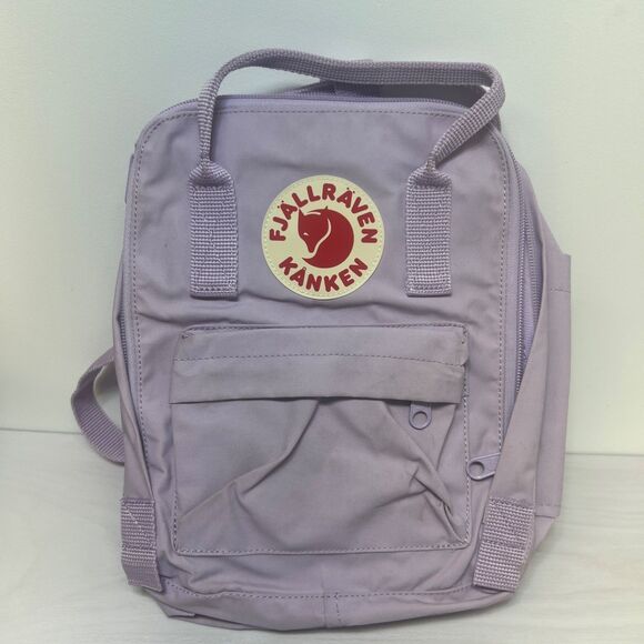 Fjallraven Kanken Mini Backpack Light Purple 10x8" - Picture 1 of 7